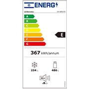 LG מקרר עם מקפיא תחתון 720 ליטר בגימור נירוסטה, מקרר עם מקפיא תחתון 720 ליטר בגימור נירוסטה, GV-B85STE, thumbnail 15